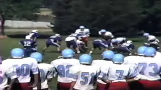 1995 Waterloo vs Cedar Bluffs High School Football