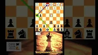 Trampa FEROZ en el gambito From para que SORPRENDAS y GANES partidas!: #shorts