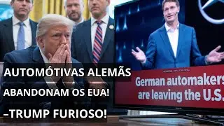 ÊXODO AUTOMOTIVO: gigantes alemãs ABANDONAM os EUA e a indústria entra em CRISE