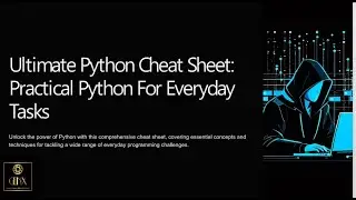 Ultimate Python Cheat Sheet