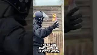 South Welsh Police Riot Training is Crazy! - (@SWPolice) #shorts #short