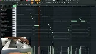 Making A Beat For Lil Baby Using A FLKey37 MIDI Controller | FlStudio20