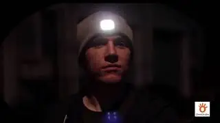 Beanie Hat with Bluetooth LED Headlight