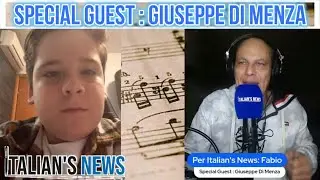 Intervista al giovane Giusppe Di Menza, talento in erba