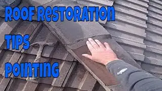 Roof restoration tips pointing#shorts #diy #tips #tutorial #roof 👍& 🔔