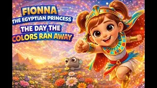 👑✨ FIONA THE EGYPTIAN PRINCESS: The Day the Colors Ran Away
