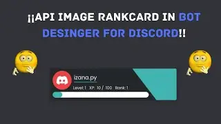 RANK CARD API IMAGE IN BDFD [FREE]