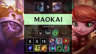 Maokai Jungle vs Poppy - BR Challenger Patch 25.17