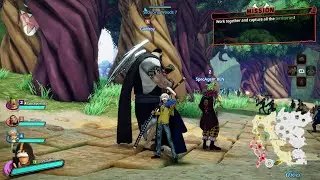 Playing One Piece Pirate Warriors 4 Wit The Boys (Law, Shanks, and Luffy Gameplay) PC