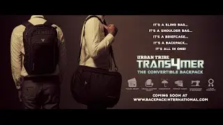 Urban Tribe Trans4mer - The Convertible Backpack