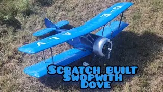 Scratch built sopwith Dove