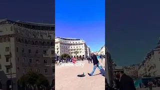Thessaloniki Greece walking tour 🚶💙🏙️ #travel #tour #europe