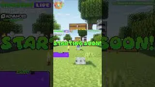 What to expect at the start of a #ChaloobyLive stream...👑 #minecraft #shorts #minecraftshorts