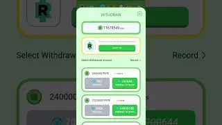 PePe miner bot payment prove ✅✅ #crypto #pepecrypto #mining