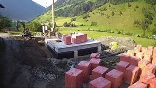 Haus in 4 Minuten  -  Timelapse