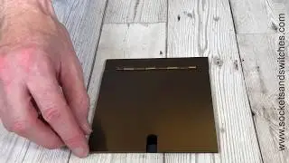 Recessed Floor Sockets - Bronze Antique (Recessed Floor Sockets = Plug Hidden Under Lid When Closed)