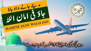 Madine Jane Walo Jao Jao Fi Amanillah | Heart Touching Naat |مدینے جانے والو جاؤ