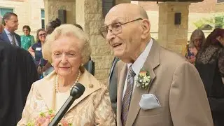 Texas couple gets married in their 90s