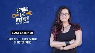 Bogi Lateiner, Host of All Girls Garage on MotorTrend