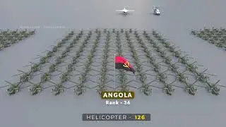 Helicopter Fleet Strength 2021 |  Countries Comparison by Helicopter Fleet rank New list