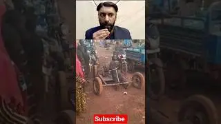 Homemade Car with Bike Engine Creative Build by an African Inventor #shorts