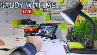 📚 Study with me live Pomodoro 🎥 | NEET 2026 👨&zwj;⚕️| JEE 2026 🕵️&zwj;♂️| BOARDS UPSC SCC BPSC Aspirants