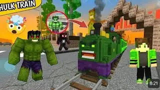 Evil Hulk in Train School Party Craft New Update #game #Video part 4