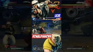 SFV CE - Lexe(RASHID) VS RonaldinhoBR(NASH) 🌘 MeiaLua 🌘