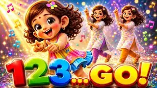 1 to 10 Counting Dance Song | Ammu Pappa Walk & Dance | Tamil Kids Song