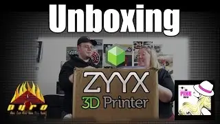 Zyyx 3d Printer Unboxing and first print