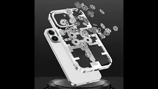 Mechanical Gear Full Coverage Shockproof Phone Case