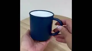 Mug vintage en plastique recycl&eacute; - 300ml #goodies
