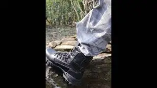 Tactical Combat Boots Wear resist Rubber Custom High Ankle Waterproof  | Canton Fair Exhibitor