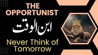 the opportunist | Speaker & trainer | Motivational Lectures | zeatutor insights Urdu/Hindi