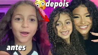 FINALIZANDO o CABELO da MINHA SOBRINHA🧸❤️
