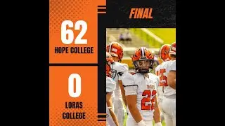 Recap: Hope College wins 62-0 over Loras College