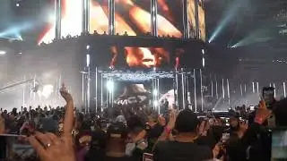 Stone Cold Steve Austin ATV ride (w/ crash reaction) @ Allegiant Stadium Las Vegas 4.20.25.
