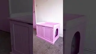 Discreet Cat Litter Box 🐾🐱💖 #catmumlife #litterbox #cathacks #diyprojects