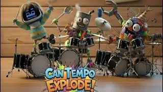 Can Tempo | Когда начинается бит, всё ВЗРЫВАЕТСЯ!&rdquo; 🤖💥 🎶#funthings #astrobot #AstroBotParody