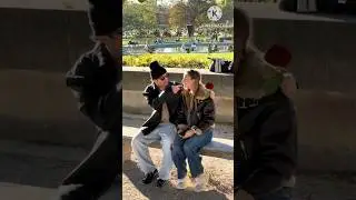 ❣️🥀 giving 🌹 roses to couples 🥀❣️ #shorts #viralprank #lemeetlesshansi