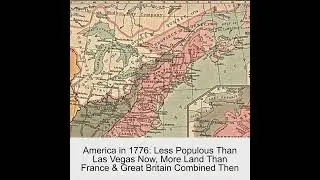 The Effects of The Wild Demography of America in 1776 On The War & The Constitution