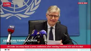 Progress on Revitalised Peace Agreement,elections and critical security issues impacting South Sudan