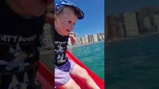 🚣&zwj;♂️ Benidorm paddle boats! #benidorm full of jellyfish 🙃 #beni #spain #familyholiday #holiday