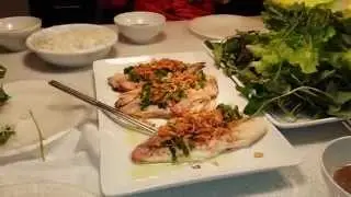 Homemade Fish Spring Rolls