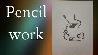 easy  and simple pencil work#pencilsketch #pencildrawing #simplepencildrawing