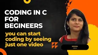 C Language Tutorial 1: Basic Coding in C Language for beginners (In Hindi) | CS fundamentals