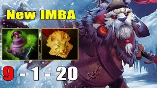 New IMBA [Tusk] Support Roaming Build Vessel Medan Gank Everywhere Godlike (FullGame Dota2 7.24)