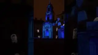 Rennes, France Light/Lumiere Show 7 January 2018