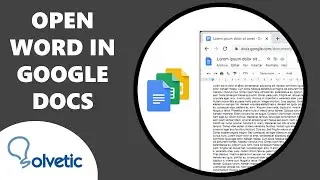 How to open Word Document in Google Docs ✔️