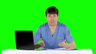 Reception at the Doctor  Green Screen Video Effect | No Copyright Stock Video